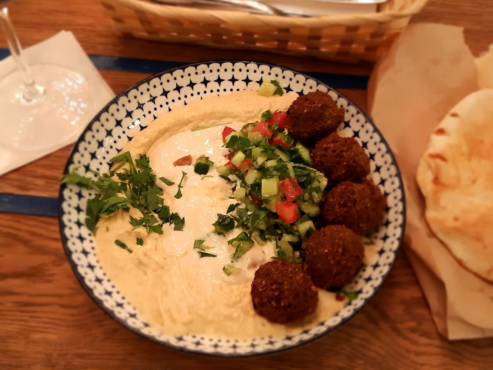 Mazel Tov Budapest Hummus Bowl