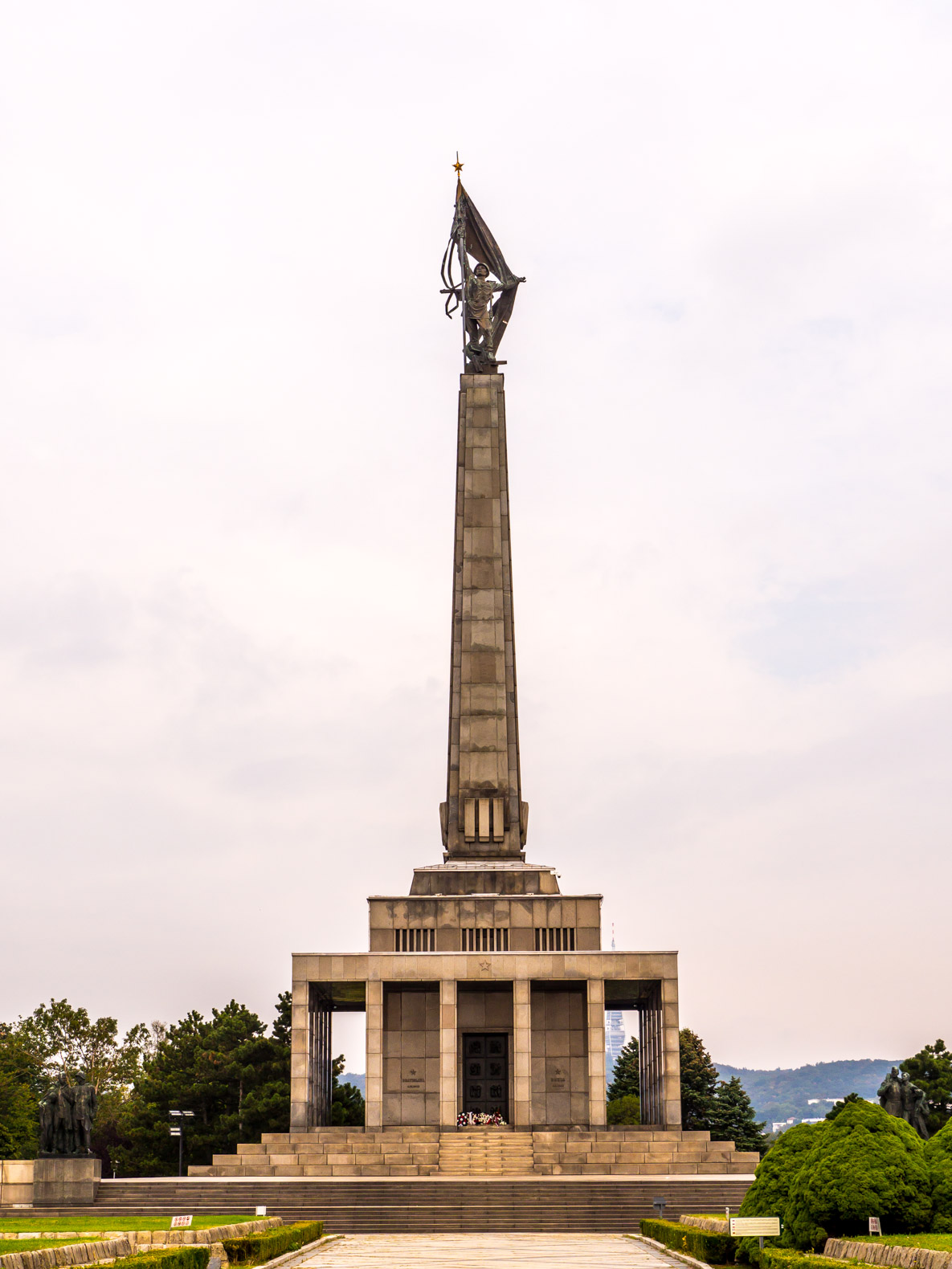 Bratislava things to do: visit the Slavin Memorial