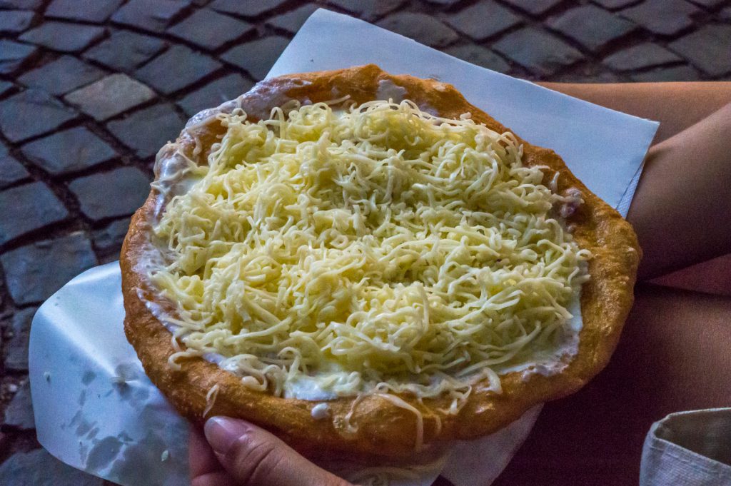 What to eat in Budapest: Lángos