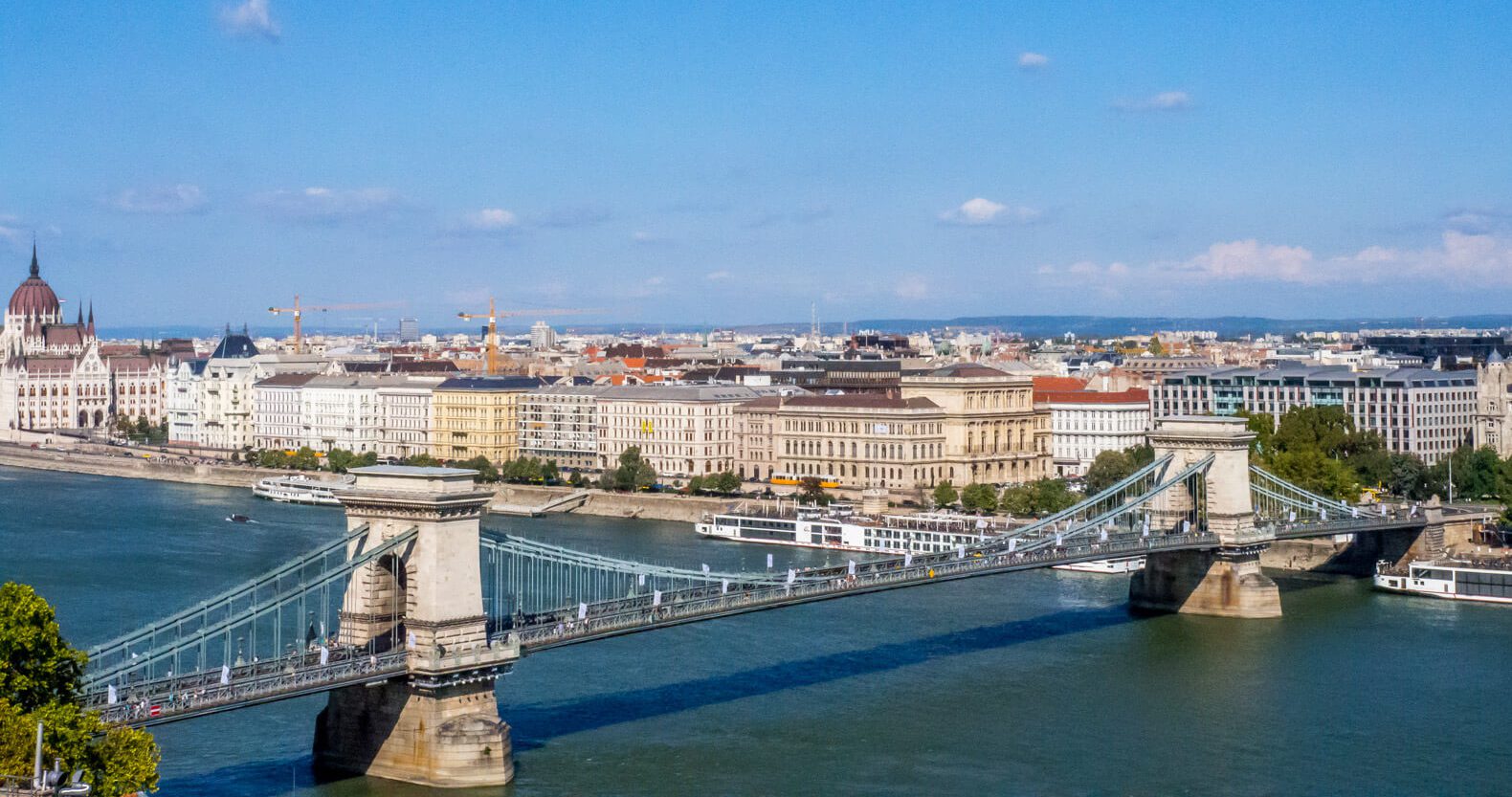 Our Central Europe Itinerary - From Vienna to Budapest - Széchenyi Chain Bridge Budapest