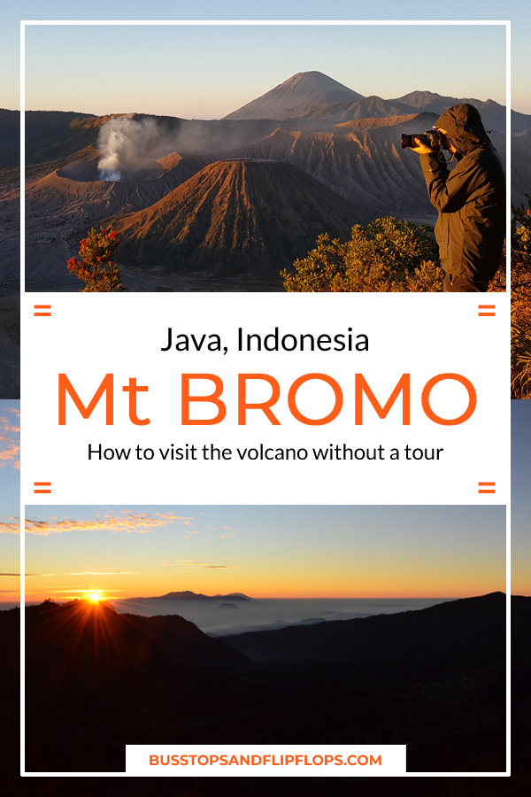Do it yourself: how to visit mount Bromo without a jeep tour | The most beautiful volcano in Java, Indonesia!