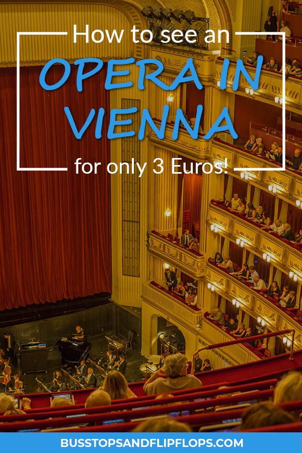 Seeing an opera at the Vienna State Opera House is expensive! But luckily there is a way to see an opera in Vienna for only three euros. You can really see the same performance, in the same building, as those paying a lot more for their tickets. We'll tell you the secret, so you can get cheap opera tickets as well!