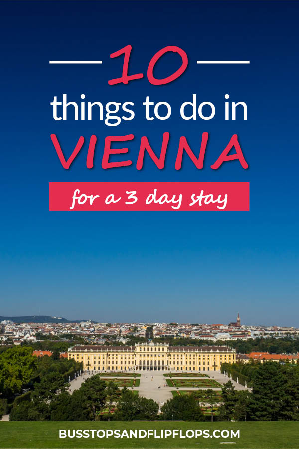 Got 3 days to spend in Vienna? Don't miss these 10 top things to do in Vienna, Austria! We'll tell you where to get the best Vienna sausages, ride the oldest ferris wheel in the world and visit a traditional Viennese wine tavern. You can't miss these Vienna things to do on your Vienna itinerary!