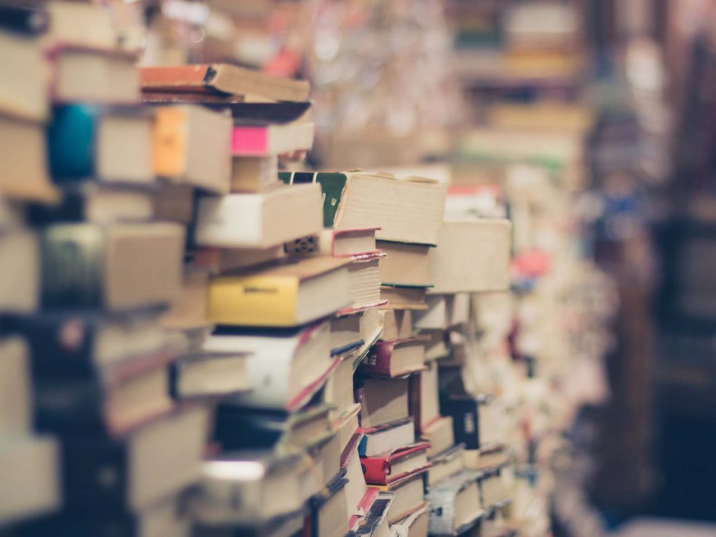 Getting rid of all your stuff to travel: do you really need all those books?