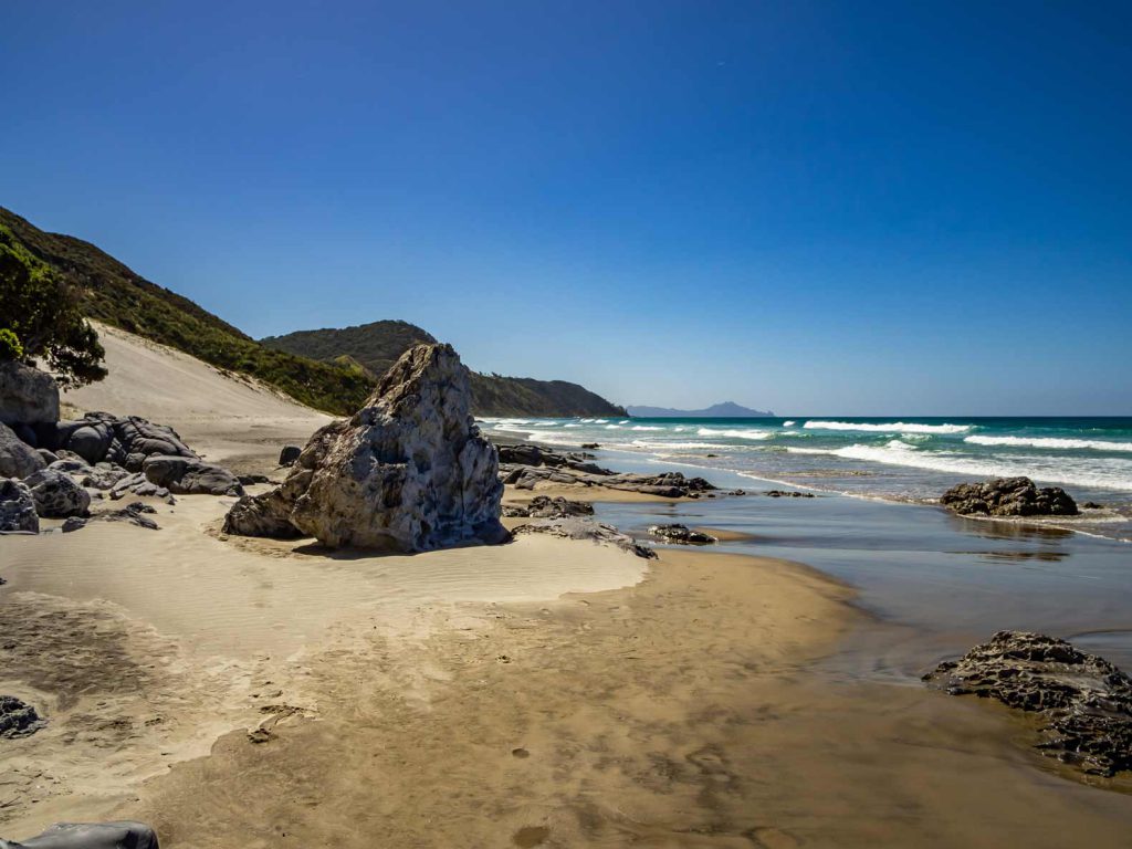 Manghaway Heads Beach in Northland, New Zealand