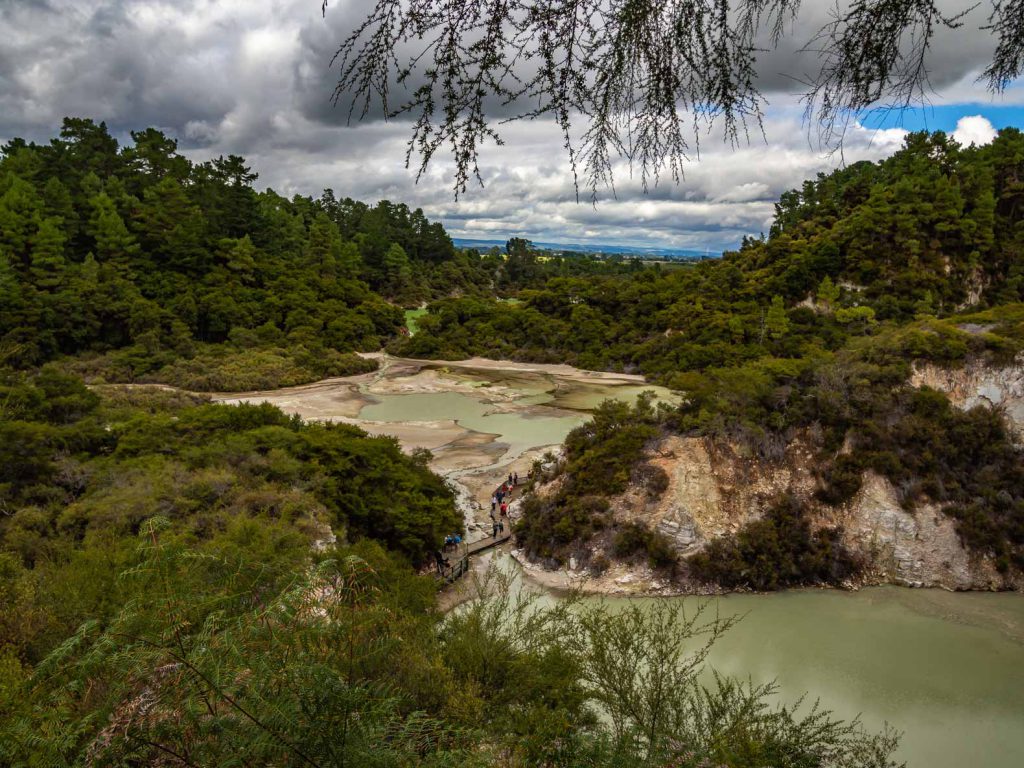 Rotorua things to do: visit a Geothermal Park