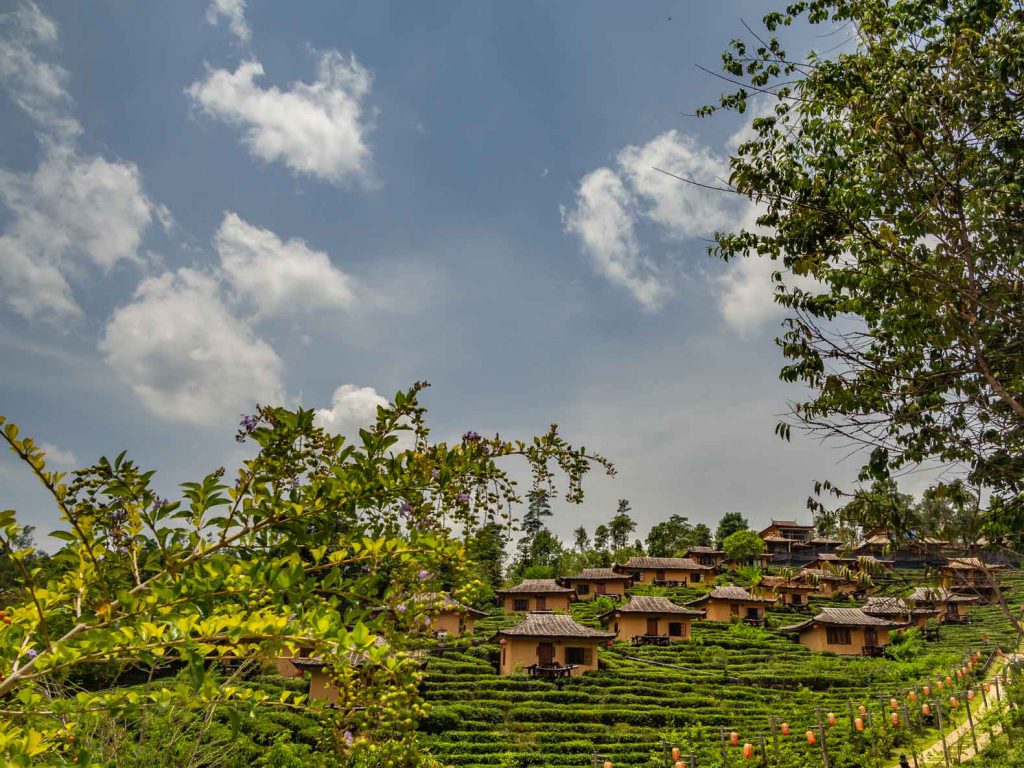 Ban Rak Thai village on the Mae Hong Son Loop