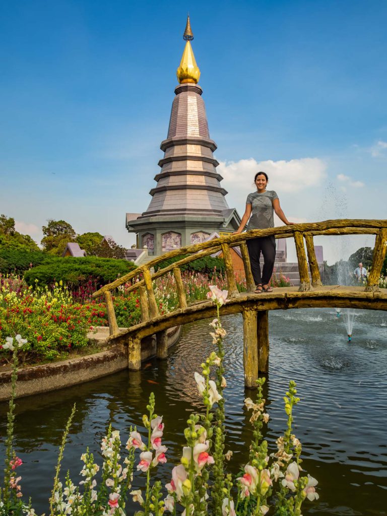 Visiting the Doi Inthanon temples on the Mae Hong Son Loop