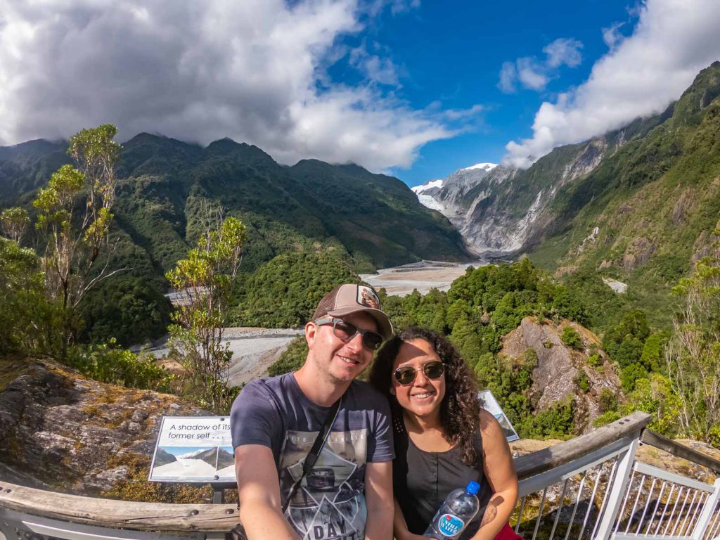 View at Franz Josef Glacier