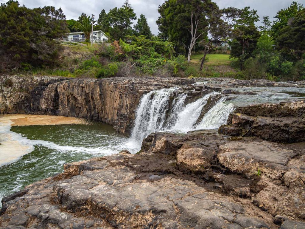 Haruru Falls in Paihia New Zealand