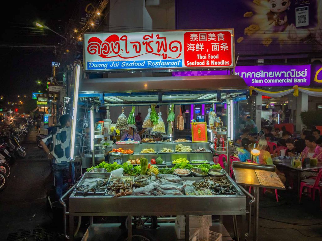 Hua Hin Night Market, recommended for your Southern Thailand Itinerry