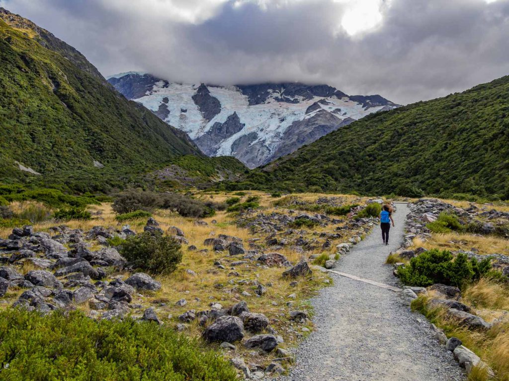 South Island Hike - Kea Point, Mount Cook