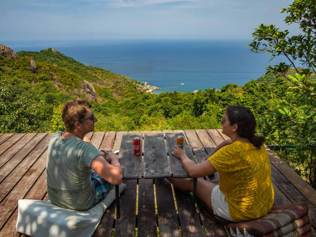 Viewpoint on Koh Tao, fun things to do on a South Island Itinerary