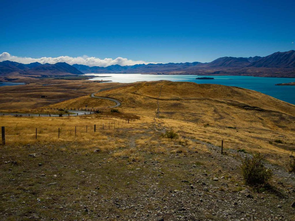 Lake Tekapo walk, South Island, New Zealand