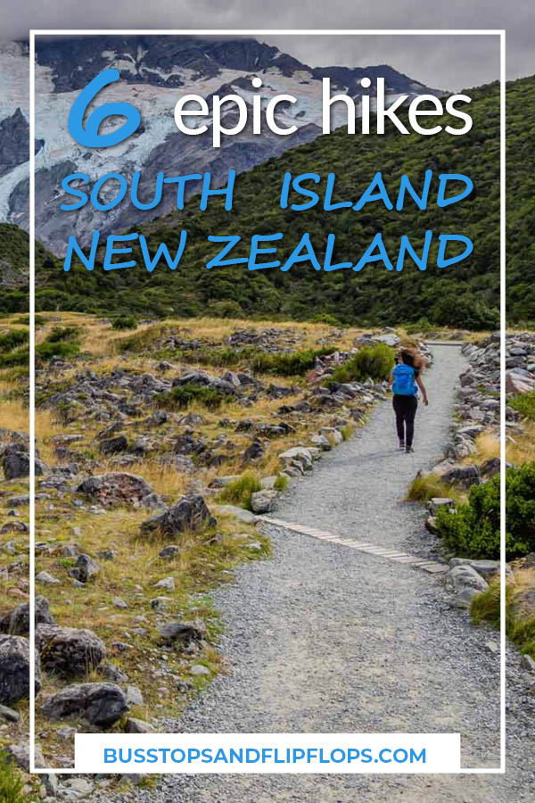 Check out these 6 epic South Island hikes! What better way to get your blood pumping while enjoying the beautiful scenery of New Zealand?