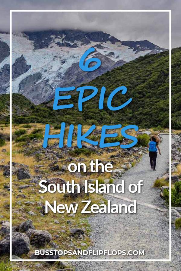 Planning a trip to New Zealand? Then these 6 epic South Island hikes absolutely must go on your itinerary! Of all things to do in New Zealand, hiking will give you the most satisfaction because of all the amazing views you will get. Check out our blog post!