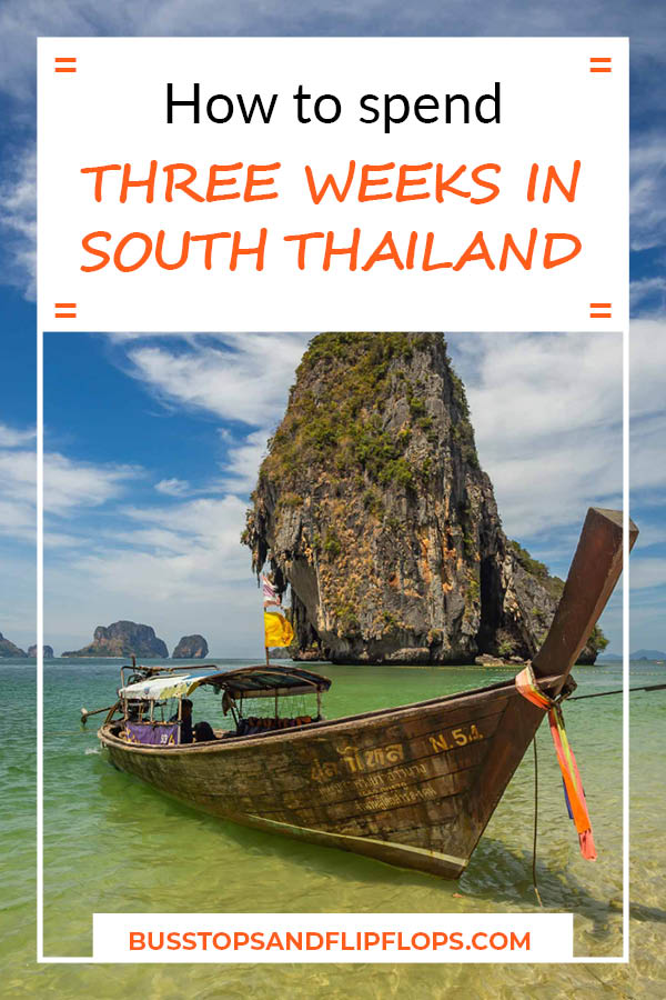 A complete itinerary for 3 weeks in South Thailand. Highlights include Bangkok, Khao Sok National Park and Koh Tao. Plus the bonus destination of Hua Hin. Go check out our South Thailand itinerary!