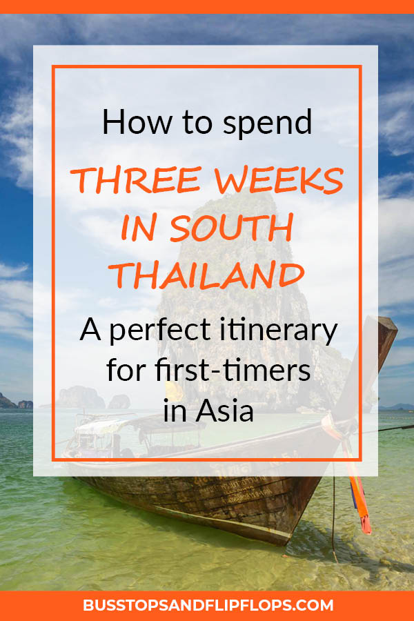 Our Southern Thailand itinerary for first-timers is an amazing way to discover the beaches, cities and islands that this beautiful country has to offer!