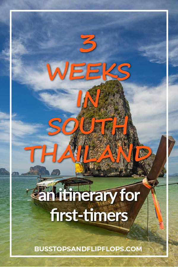 thailand trip planning