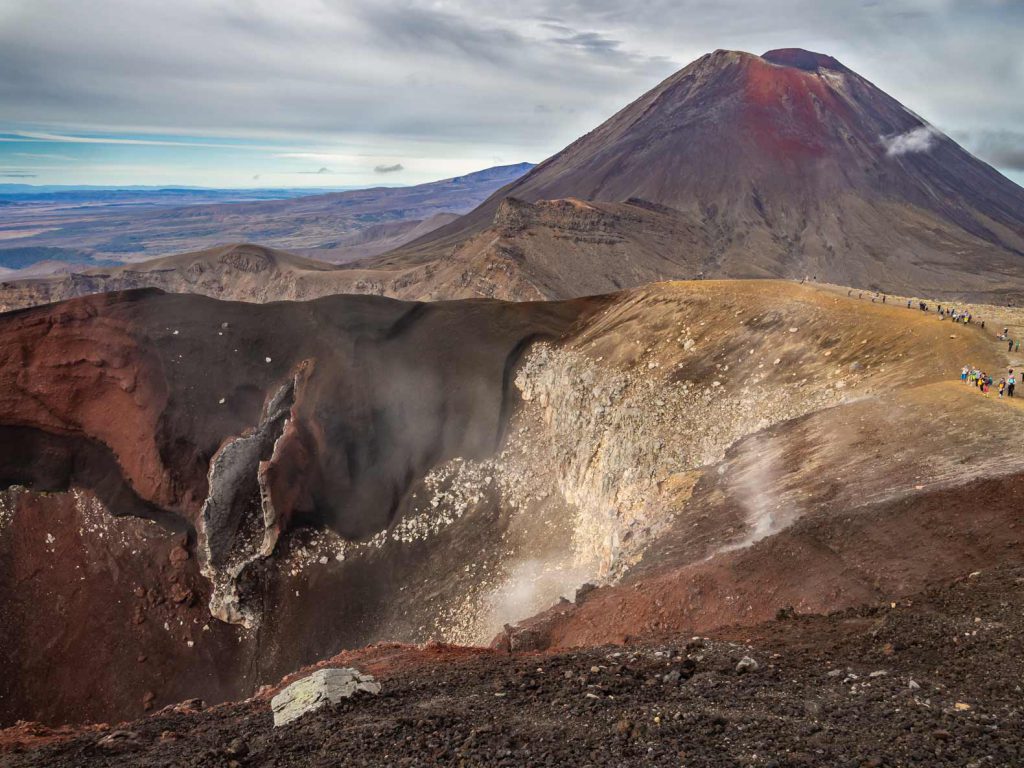 Amazing scenery on the Tongariro Alpine Crossing