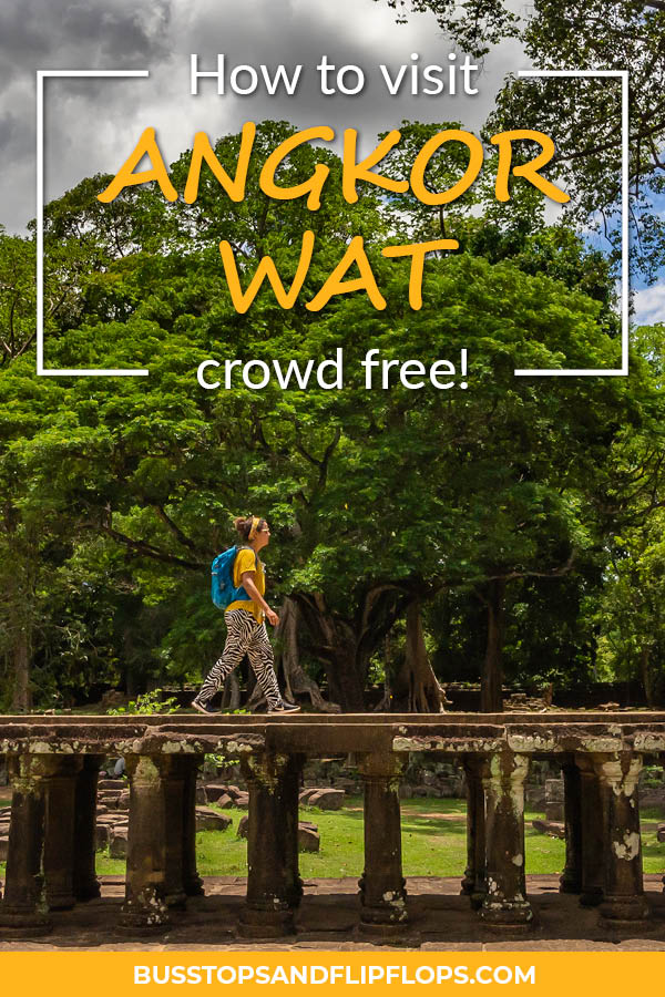 How to visit Angkor Wat without the crowds! There is a wrong way and a right way to visit the temples of Cambodia. We'll help you enjoy them in peace and quiet!