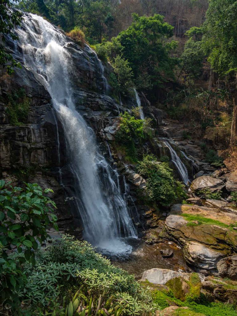 Wachirathan Waterfall in Doi Inthanon National Park