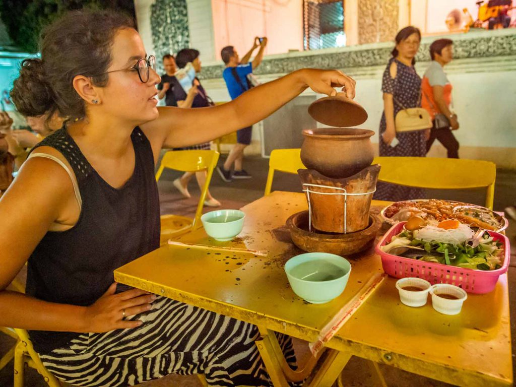 Hot Pot at Chiang Rai Night Bazaar