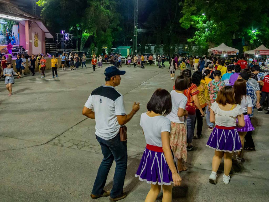 Chiang Rai Saturday walking street party