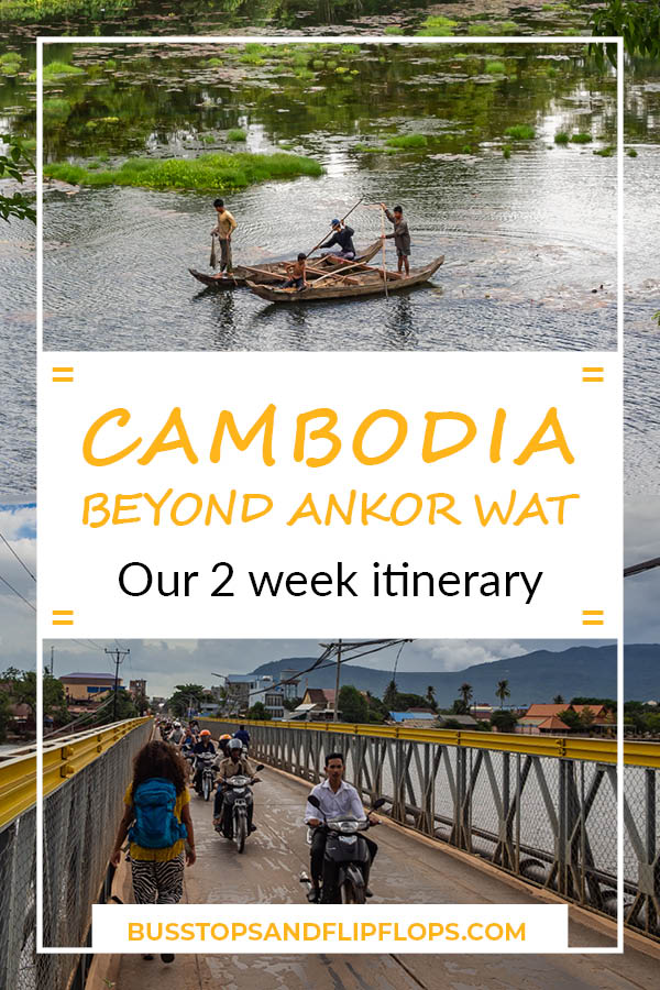 This 2 week Cambodia itinerary will bring you past all the highlights. Of course Angkor Wat is featured, but you'll also have time to lay on the beach, eat the best crab of your life and watch fireflies!