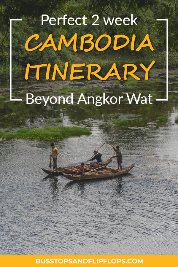 Are you planning on visiting Cambodia and do you want to see more than just Angkor Wat? We've got the perfect 2 week Cambodia itinerary for you! Discover Phnom Penh, Koh Rong Sanloem and Kampot.