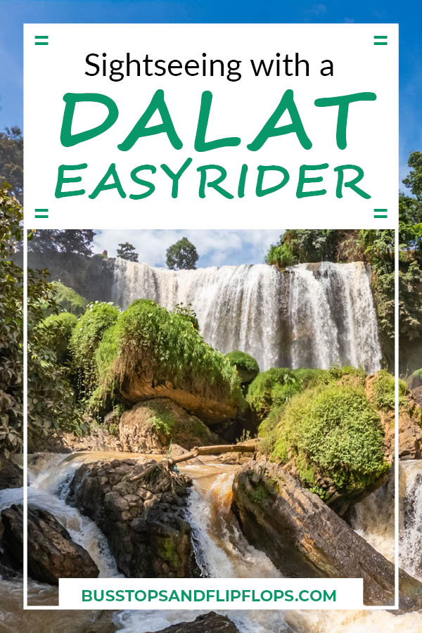 Hiring an Easyrider is the best way to see all the highlights of Dalat, Vietnam. Relax on the back of a motorcycle and visit waterfalls, pagoda's and much more!