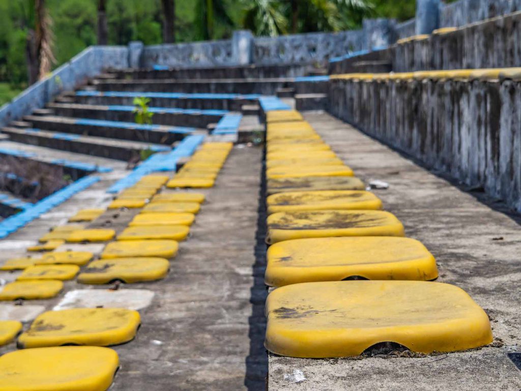 Amphitheatre at Hue's abandoned water park