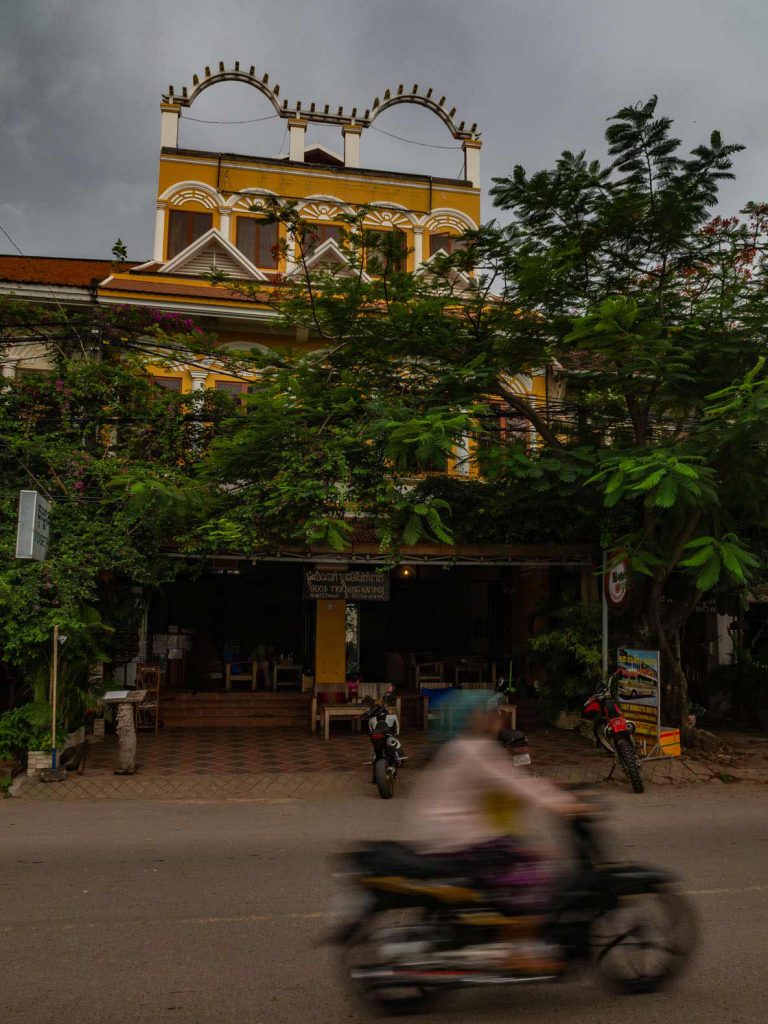 Street view in Kampot, Cambodia