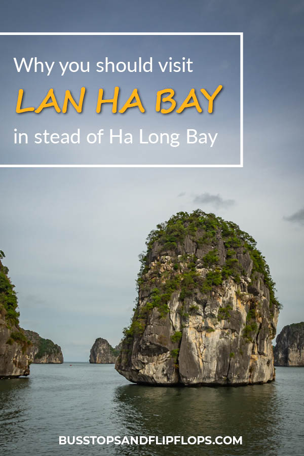 We've all heard of Ha Long Bay, the unique UNESCO site in the North of Vietnam where you can cruise between stunning karst mountains. But have you also heard of Lan Ha Bay? Probably not! We'll tell you why you should visit Lan Ha Bay in stead of Ha Long Bay for a less touristy, but equally beautiful experience!