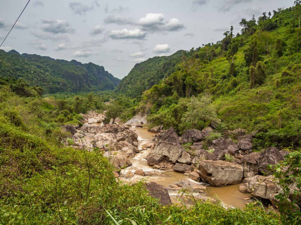 Beautiful scenery in Phong Nha