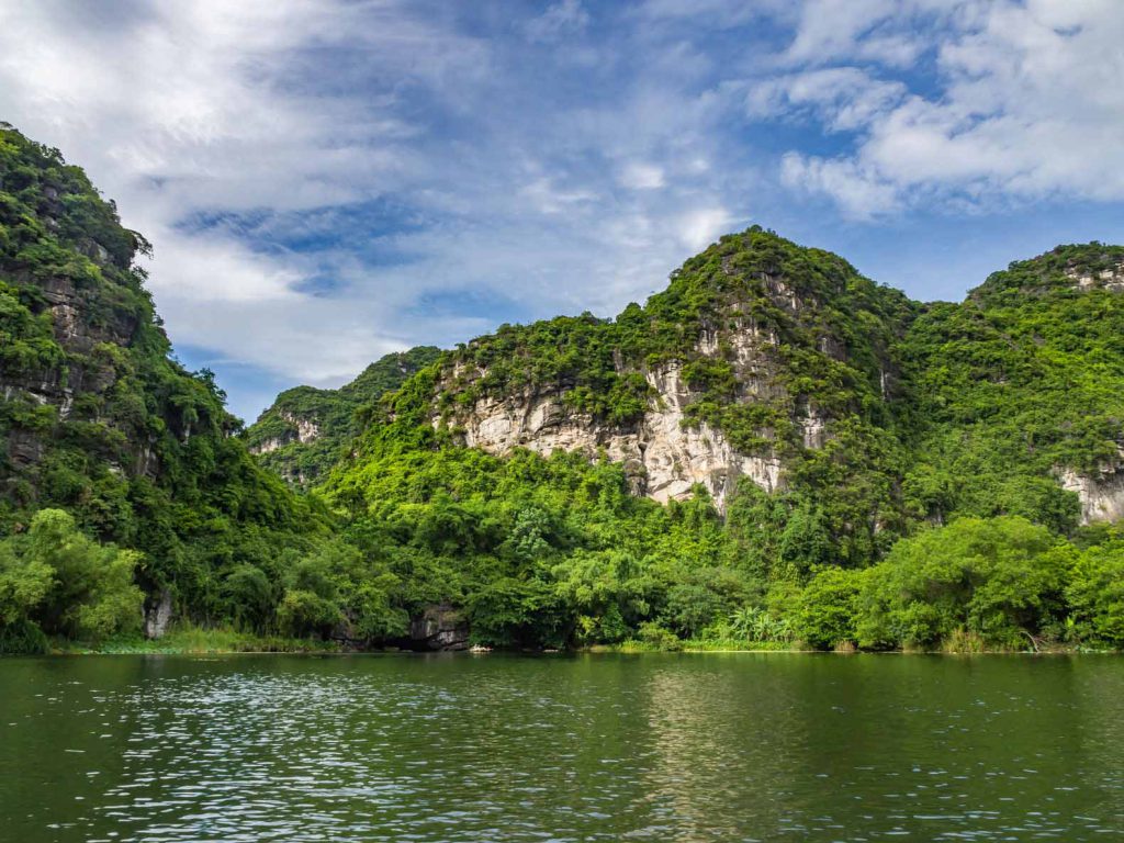 One of the amazing views during the Trang An boat tour