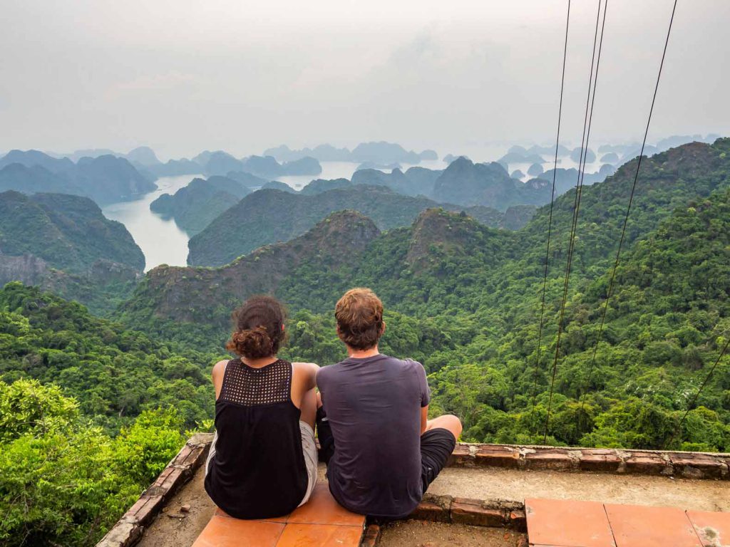 View of Lan Ha Bay