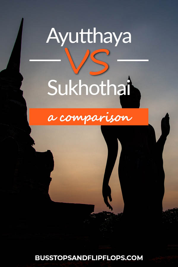 Sukhothai and Ayutthaya both are ancient cities of great importance to the history and culture of Thailand. We suggest you visit both! But if you are limited in time, or you only want to visit one, we can help you decide which one is best for you!