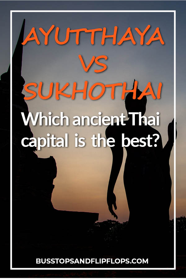 Ayutthaya close to Bangkok and Sukhothai further up north are both magnificent ancient historical Thai capitals to visit. If you have time we definitely advise you to go to both! But if you're already temple tired and only want to visit one, we are here to help you choose!