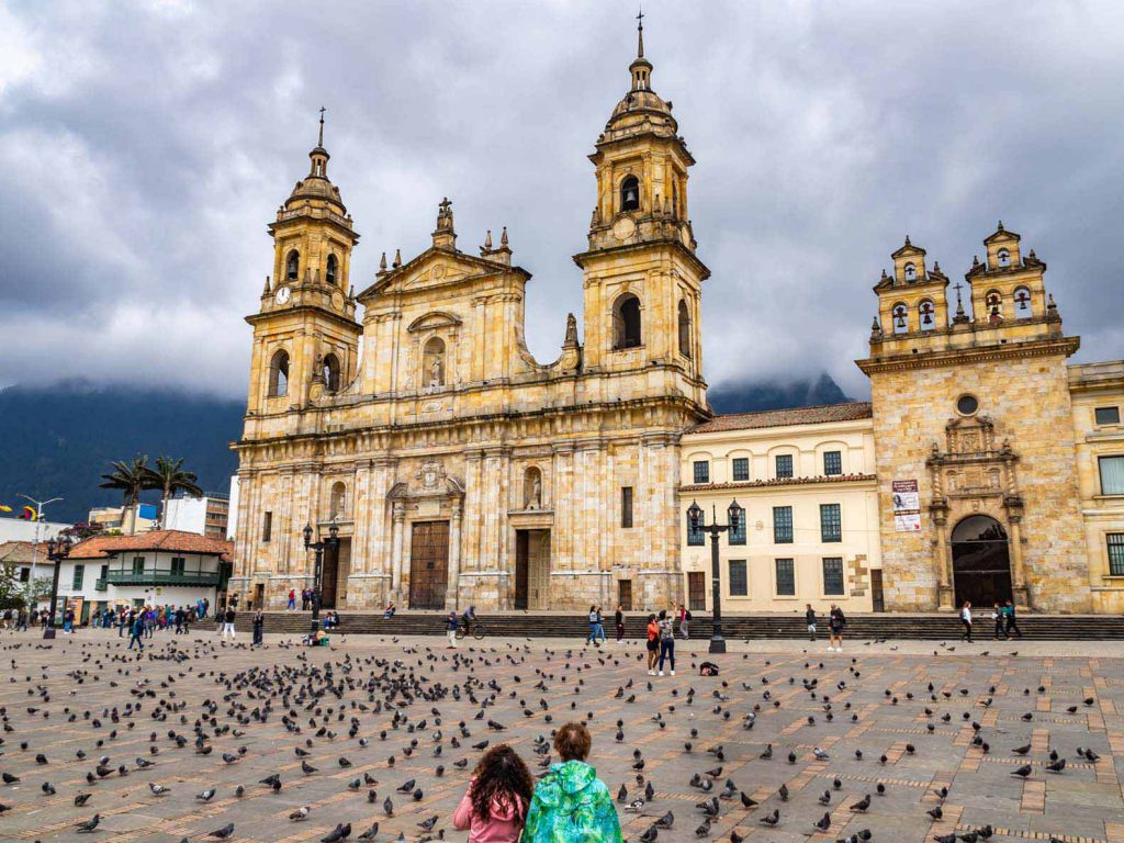 Plaza Bolivar in Bogota