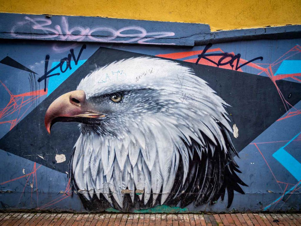 Street art in Bogota, Colombia